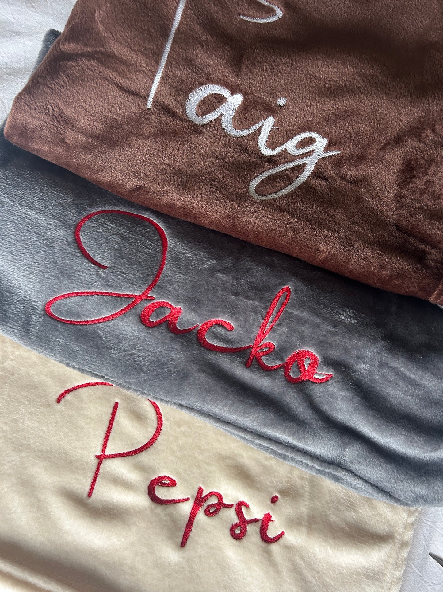 *PRE SALE*Personalised Pet Blanket